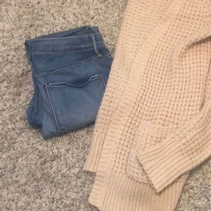 Abercrombie Skinny leg jean jegging